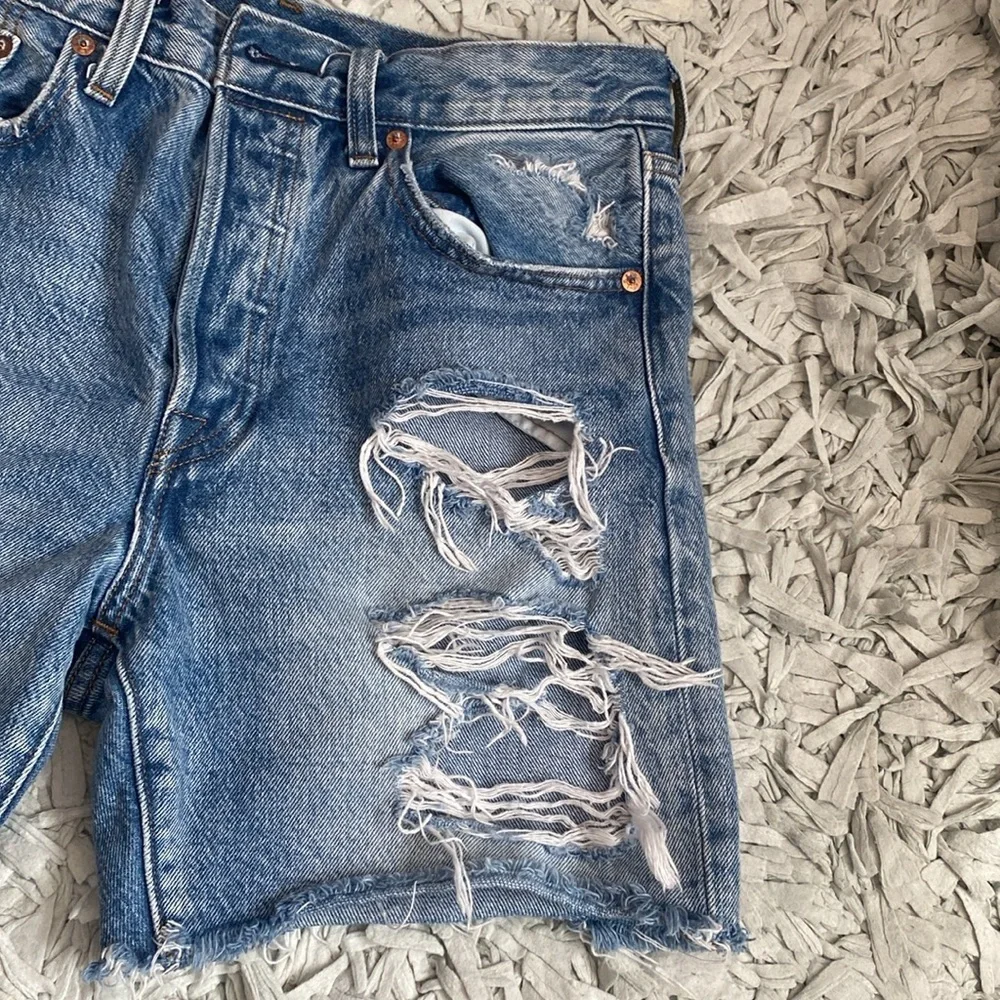 Levi’s Distressed Denim